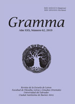 “Transculturalidad Creativa en la Frontera Argentina: María Rosa Lojo”. Vol. 30, Núm. 62 (2019) de la Revista Gramma (Universidad del Salvador). Monográfico Número 7. Editora invitada: Dra.Camila Bari