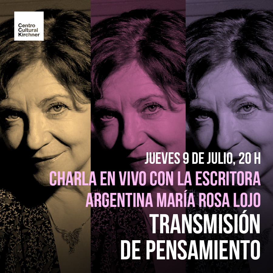 María Rosa Lojo conversa con Gabriela Borrelli Azara en “Transmisión de pensamiento”, CCK