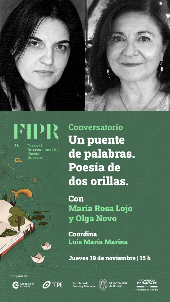 Conversatorio “Un puente de palabras. Poesía de dos orillas”. Diálogo y lecturas de María Rosa Lojo y Olga Novo