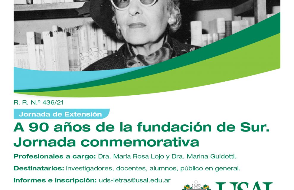 Jornada de homenaje. 90 años de la Revista Sur. Diálogo final de Norman Cheadle y María Rosa Lojo, moderado por Marina Guidotti, 5 de noviembre