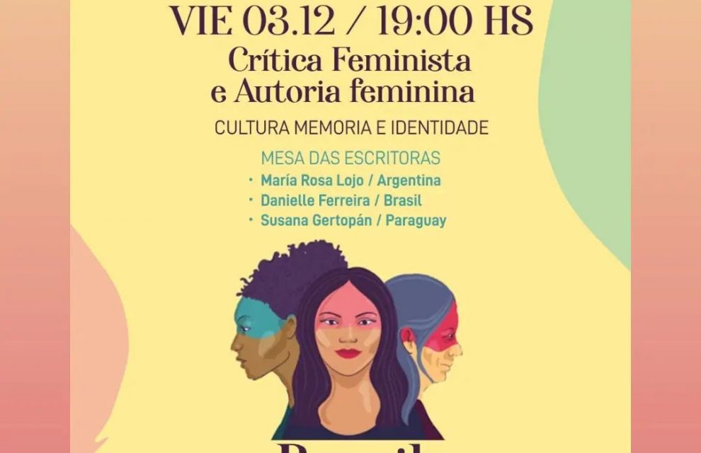 María Rosa Lojo en “Crítica feminina e autoría feminista: cultura, memória e identidade”. Evento Internacional, Brasil, 3 de diciembre