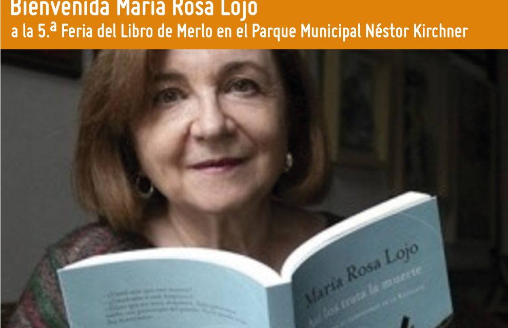 Conferencia “¿Qué es la ficción histórica?”, a cargo de María Rosa Lojo, escritora invitada en la Feria del Libro de Merlo, Provincia de Buenos Aires, 19 de agosto de 2022