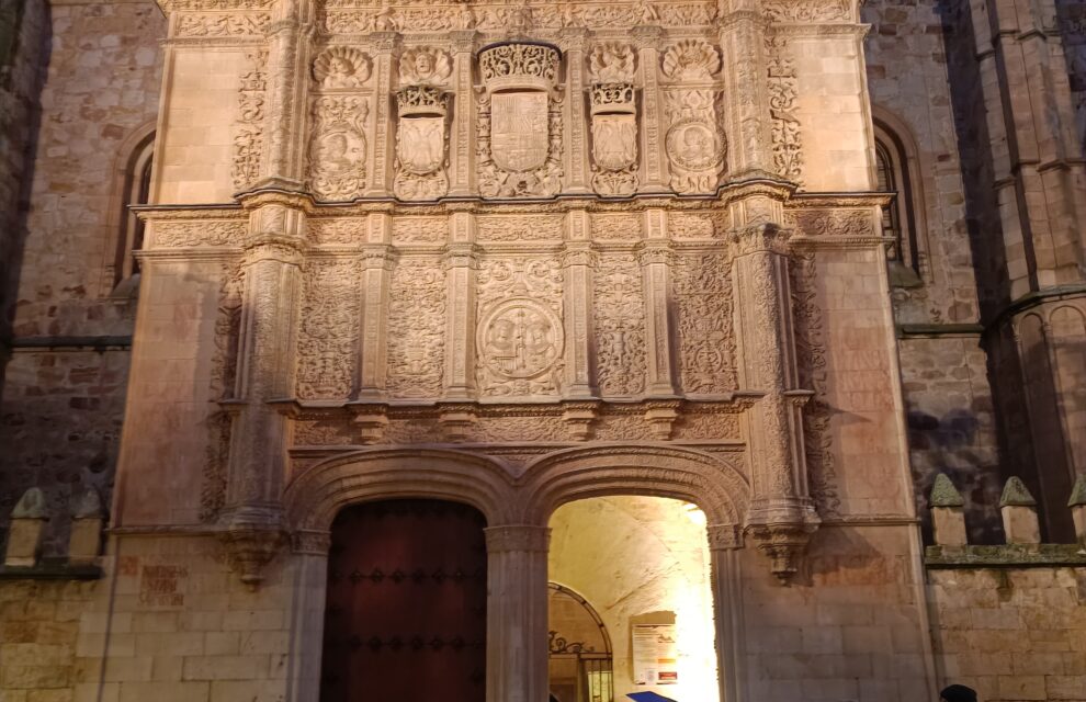 María Rosa Lojo en la Universidad de Salamanca, 23 de octubre de 2023